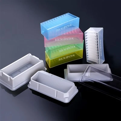 Bes Satmak Steril PS Çözüm Havzaları 100ml Beyaz Renkler Reaktif Rezervuarları 100ml