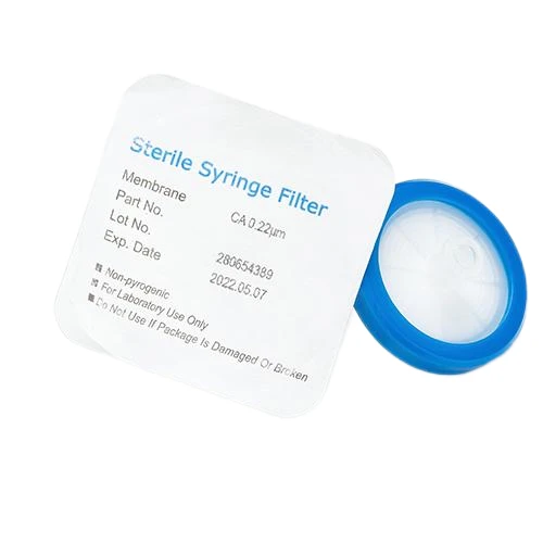 Non-pyrogenic 0.22/0.45 μm Pore Size Sterile Syringe Filters