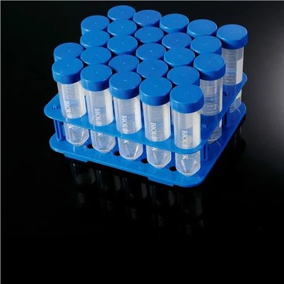 Polipropilen Santrifüj Tüp Rafı, Steril, 50 ML, Paket Başına 1 Adet, Kutu Başına 50 Adet (20'li Paket)