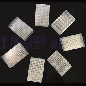 Fabrika Toptan 96 Derin Kuyu Plakaları U V Alt Yuvarlak Kare Kuyular 0.5ml 1.0ml 1.6ml 2.2ml 10mlDeep Kuyu Plakaları Kinfisher Flex