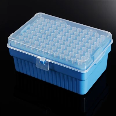Rak 96 Uç, 10ul Pipet Uçları, Şeffaf, Steril, Filtrelenmemiş,